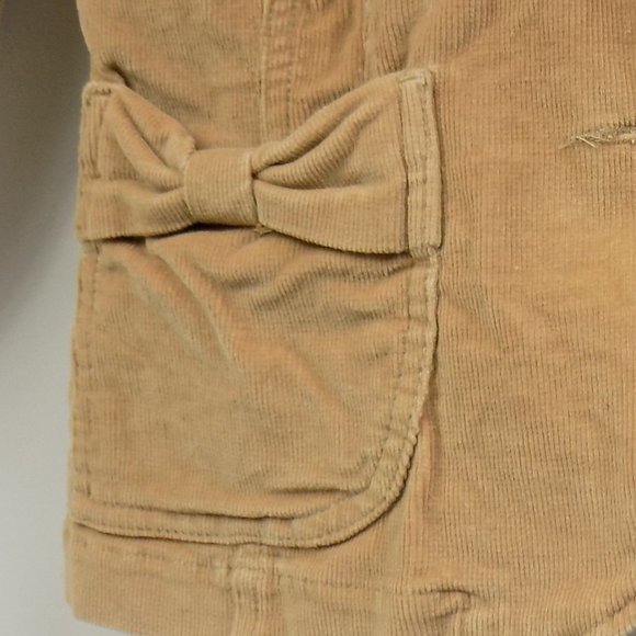 Plugg Tan Corduroy Button Front Blazer Jacket Size Small READ DESCRIPTION! - Picture 4 of 12